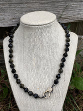 Load image into Gallery viewer, Golden Obsidian Necklace Set
